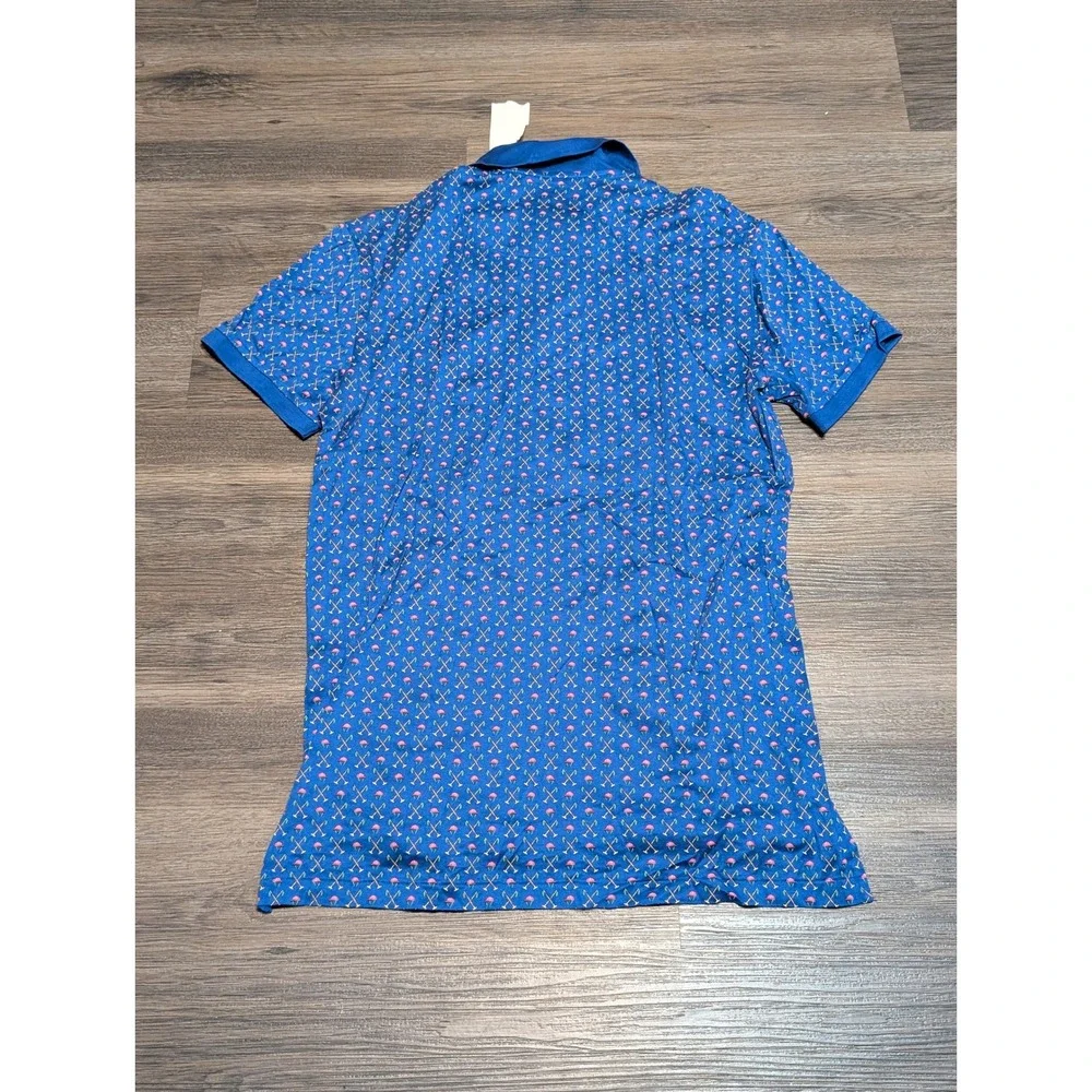 NWT Polo Ralph Lauren Mens Small‎ Custom Fit Polo Shirt Palm Beach Mallet/Helmet